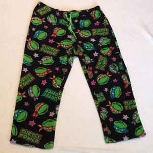 TMNT fleece pajamas bottoms Sz XXL